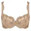 Empreinte Thalia Underwired low-necked bra in Caramel